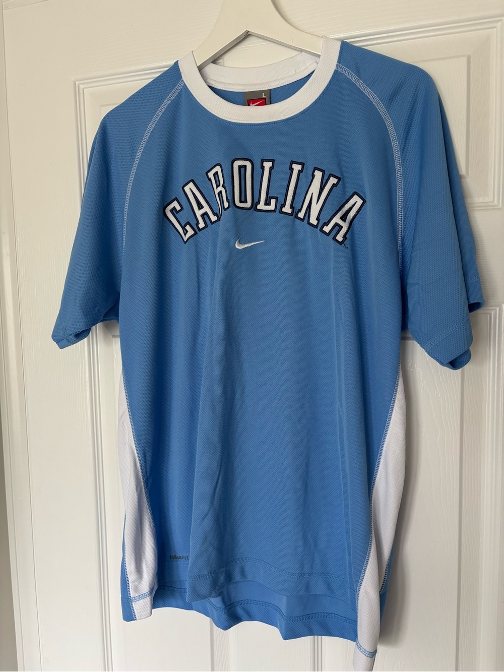 Vtg UNC Shooting Shirt Air Jordan Nike North Carolina Tar Heels Mens Medium NCAA